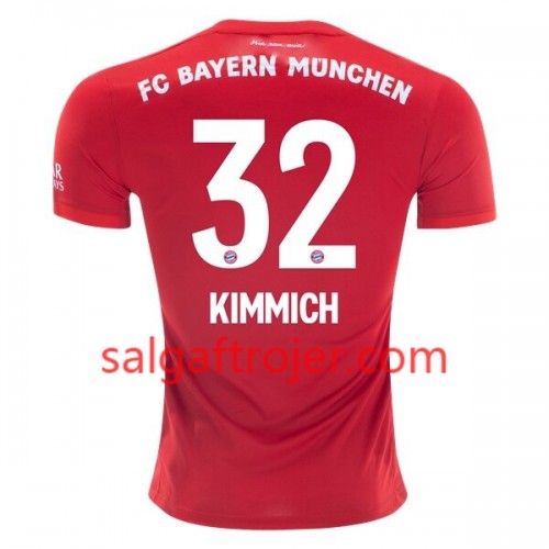FC Bayern München Fodboldtrøjer Joshua Kimmich 32 Hjemmebanesæt 2019/20 Kort ærmer FC Bayern München Fodboldtrøjer Joshua Kimmich 32 Hjemmebanesæt 2019/20 Kort ærmer